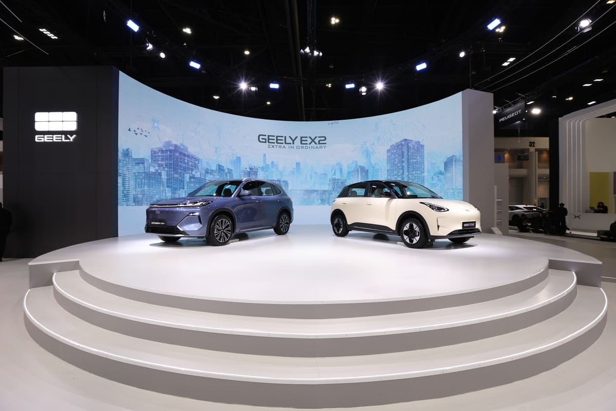 ธนบุรีนอยสเติร์นเปิดตัว GEELY EX2 และเผยโฉม STARRAY EM-i ครั้งแรกในไทย ที่งาน Motor Expo 2025