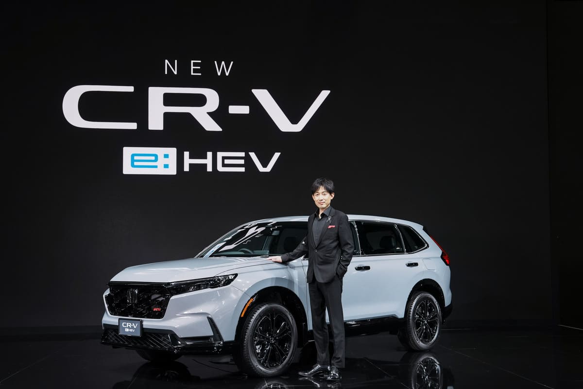 Honda CR-V e:HEV ใหม่ พร้อม HuNT Series และ STEP WGN e:HEV คัมแบ็กในงาน Motor Expo 2025